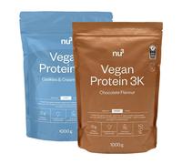 nu3 Vegan Protein 3K Cookies & Cream + Chocolate Flavor 1 pz Polvere