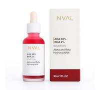 NUAL Soluzione Esfoliante per il Viso, AHA 30% BHA 2%, Acidi Idrossialfa e Beta, 30ml