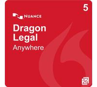 Nuance Dragon Legal Anywhere 5 Additional Datapack 501 - 1000 User