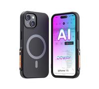 NUASI Registratore Vocale AI Custodia per telefono, Memoria 32GB, Oltre 80+ Lingue, Trascrizione e Riassunto Automatico, Controllo App, per Riunioni/Interviste/Lezioni, Compatibile con iPhone 15