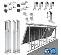 NuaSol Montaggio impianto fotovoltaico su balcone Ringhiera Montaggio
