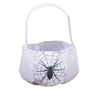 Nubamzy Borse di Halloween per dolcetto o scherzetto, borse riutilizzabili con manici per caramelle, cestino per Halloween, per donne, giovani, adolescenti, uomini, ragazze, figlie, sorelle