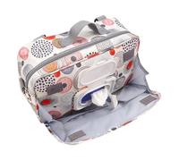 Nubamzy Contenitore per passeggino con portabicchieri, organizer per passeggino, borsa da viaggio isolante per pannolini, chiavi, telefono, pannolini, pannolini