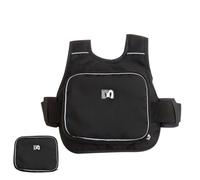 Nubamzy Imbracatura da moto per bambini, in tessuto Oxford, con borsa, imbracatura pieghevole per moto con riflettente, imbracatura da viaggio per bambini di età compresa tra 1 e 12 anni, guida