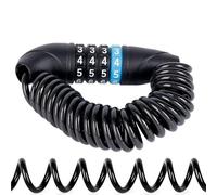 Nubamzy Lucchetto per cappello da moto, resistente, con combinazione a 4 cifre, portatile, con codice, per parcheggio, campus, sicurezza, viaggi, pendolari, esercizi ricreativi