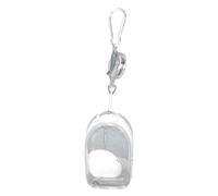 Nubamzy Organizer per cavi da viaggio, piccola borsa organizer per cavi, borsa organizer impermeabile, custodia trasparente per il trasporto, borsa da viaggio per cavo, caricabatterie, auricolari