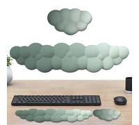 Nube Bracciolo Tastiera Gradiente Colore, Antiscivolo, Poggiapolsi | Comodo poggiapolsi in memory foam per computer portatile digitando sul posto di lavoro