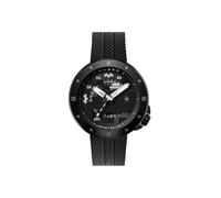 Nubeo Cassini Space Invaders NB-6103 - Orologio da uomo con movimento automatico giapponese, cassa in acciaio inossidabile da 50 mm, resistente all'acqua 50 m, cinturino in silicone, edizione limitata