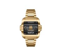 Nubeo Continuum 43,5 mm Orologio da uomo automatico Infinite Shine con cinturino in acciaio inossidabile massiccio NB-6137-22