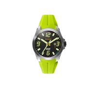 Nubeo Orologio da uomo 48 mm Torrent automatico Atari Rainbow edizione limitata con cinturino in gomma NB-6121, Spettro Lime