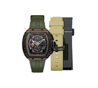 Nubeo Orologio da uomo 48mm Space Magellan Chronograph Limited Edition con cinturino in gomma NB-6024, Vera Terra, Magellan Chronograph Limited Edition