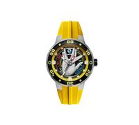 Nubeo Orologio da uomo 50 mm Mariner automatico Star Trek Live Long & Prosper Limited Edition con cinturino in silicone NB-6122, Giallo Vulcaniano, Cinturino