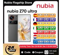 Nubia Z70 Ultra Smartphone 5G 6.85 ''144Hz Display completo Fotocamera 6150mAh Batteria IP68 Impermeabile NFC Versione globale 100% Nuovo