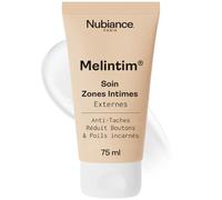 NUBIANCE - Melintim 75ml - Crema Multi-Confortante per aree intime esterne - Dopo la ceretta o la rasatura Cura - Riduce i peli incarniti - Linea bikini - Crema per pelli sensibili -