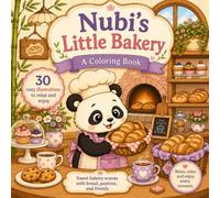 Nubi's Little Bakery: Story Coloring Book