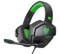 NUBWO Cuffie Gaming per PS4, PS5, PC, Xboxone, Cuffie con Microfono Over-Ear con Cancellazione del Rumore per Computer Portatili NS Games - Verde