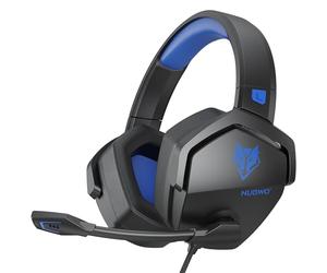 NUBWO Cuffie Gaming per PS4, PS5, PC, Xboxone, Cuffie con Microfono Over-Ear con Cancellazione del Rumore per Computer Portatili NS Games - Blue