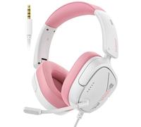 NUBWO HG04L Cuffie Gaming per PS5/PS4, Xbox Series X|S/Xbox One, Switch - Leggere 250g, Microfono Unidirezionale Clear, Paraorecchie in Memory Foam Morbido, Jack da 3,5mm per Gaming e Lavoro