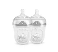 Nuby 360 - Biberon in silicone, 2 pezzi