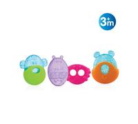 Nuby Animaletti massaggiagengive IcyBite con presa in TPE 3m+