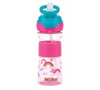 Nuby Borraccia Flip-It Realizzata In Tritan con Beccuccio Morbido - 360Ml - Rosa - 3Anni+ - 360 ml
