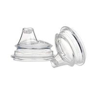 Nuby Comfort 360 Plus - Set di 2 beccucci di ricambio per bottiglia e tazza da allenamento