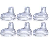 Nuby Confezione da 6 beccucci di ricambio in silicone