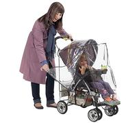 Nuby Copertura in plastica trasparente con tasca portaoggetti e lati ventilati