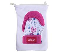 Nuby - Guantino massaggiagengive - Rosa- 3m+