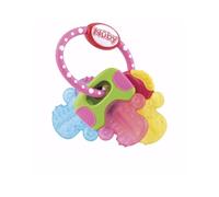 Nuby Icybite Mordedor Llaves 3M+ Rosa 1 Un