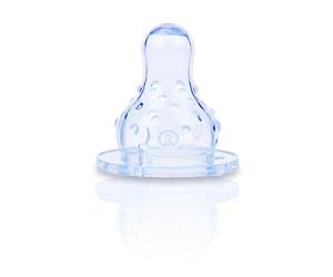 Nuby ID024 Tettarella per Biberon, Collo Standard a 3 Velocita'