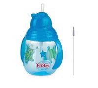 Nûby ID10324AQUA - Tazza "Pin Point", 240 ml, colore: Blu