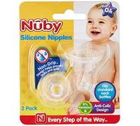 Nuby ID921 Tettarella per Biberon, Collo Standard Non-Drip