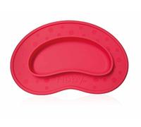 Nuby ID92828RED Piatto ventosa Kidney