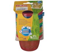 Nuby Jar + Lid 120 ml 6 pz Tazza