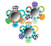 Nuby Look-at-Me Mirror Teether Toy Colors May Vary