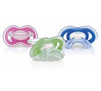 Nuby - Massaggiagengive in silicone Gum-Eez™ - Cappuccio igienico - 1 pezzo colore casuale - 0+ mesi