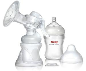 Nuby Naturale Tocco 72035 Softflex 2-N-1 Seno Pompa