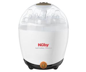 Nuby NT67690 Natural Touch One Touch Sterilizzatore a Vapore, 5 Posti