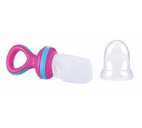 Nuby Nûby - Nibbler Retina Svezzamento Neonati con Cappuccio - Rosa - 6M+, Midi (180 x 130)