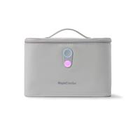 Nuby RapidSterilise, sterilizzatore UV per biberon da banco, ciclo di sterilizzazione in 3 minuti, soluzione di sterilizzazione elettrica UV rapida ed efficace, uccide il 99,9% dei germi (grigio)