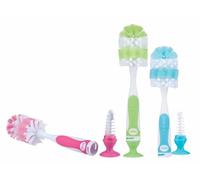 Nuby Scovolino per biberon e tettarelle con ventosa