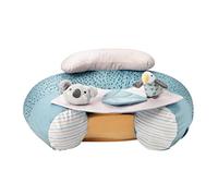 Nuby Seggiolino per Bambini, Animal Adventures Sit-Me-Up, Sedile Gonfiabile Sit & Play da Pavimento, Vassoio Rimovibile, Lavabile in Lavatrice, Adatto a Partire dai 6 Mesi