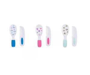 Nuby Set Spazzola e Pettine Colore a Scelta