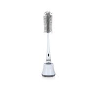 Nuby Scovolino Biberon e Tettarelle 2 in 1 Silicone, con Scolabiberon
