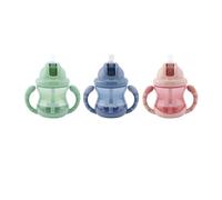 Nuby Tazza Flip It on Spill con Manici Bicchiere Biberon 3600ml colore a Scelta
