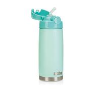 Nûby - Tazza Thermos prescolare in acciaio INOX, 3 anni, 420 ml - Verde