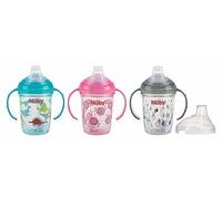 Nuby NUBY TAZZA TRITAN CON BECCUCCIO IN SILICONE E MANICI DA 240ML