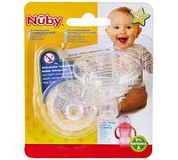 Nuby Tettarelle Silicone Salvagoccia NonDrip 4a12m Biberon collo largo