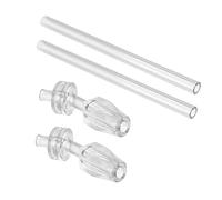 Nuby Thirsty Kids Reflex Flip-it, confezione da 2 beccucci di ricambio e cannuccia di estensione